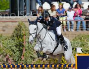 CHIAUDANI AMERICAN BLUE CampITA2013- S5 9096 : AMERICAN BLUE VAN EEKLELCHEM, CHIAUDANI NATALE, Campionati Italiani 2013, Cattolica, Horse Riviera Resort, foto di Stefano Secchi ©